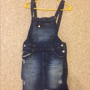 Denim Overalls